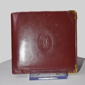 Vintage Must de Cartier Bifold Wallet